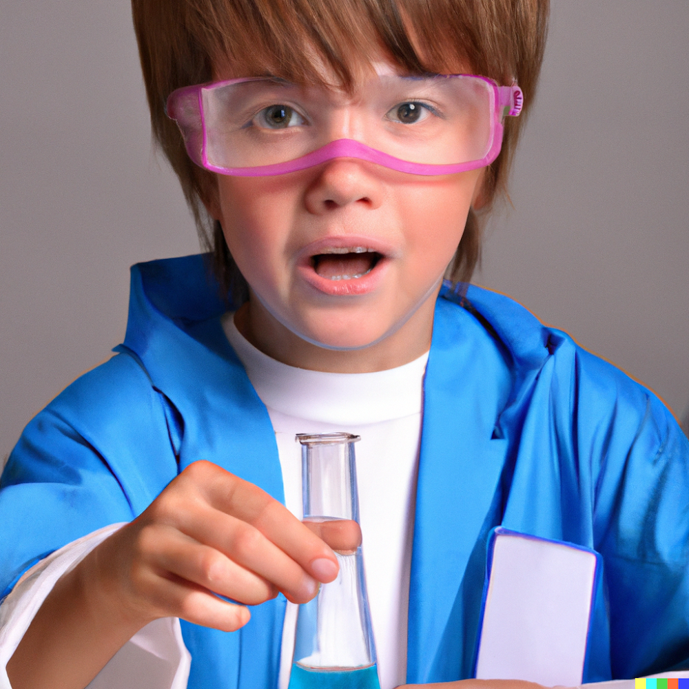 Niño científico